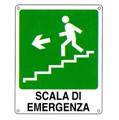 Cartello 'scala di emergenza' 20133
