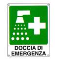 Cartello 'doccia di emergenza' 20103