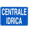 Cartello 'centrale idrica' 3166