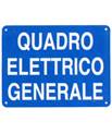 Cartello 'quadro elettrico generale' 4844