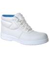 Scarpe alte antinfortunistiche in microfibra White S2 FW88 (Portwest)