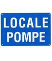 Cartello 'locale pompe' 3184