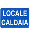 Cartello 'locale caldaia' 2624