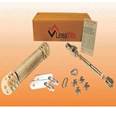 Kit Metal Line con tenditore a morsetti per cavi con manicotto (COMED)