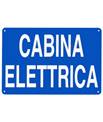 Cartello 'cabina elettrica' 3139