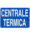 Cartello 'centrale termica' 3119